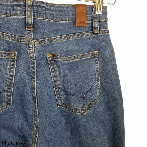 Vans Skinny Jeans Womens Size 24 Mid-Rise Light Wash - Picture 4 of 9